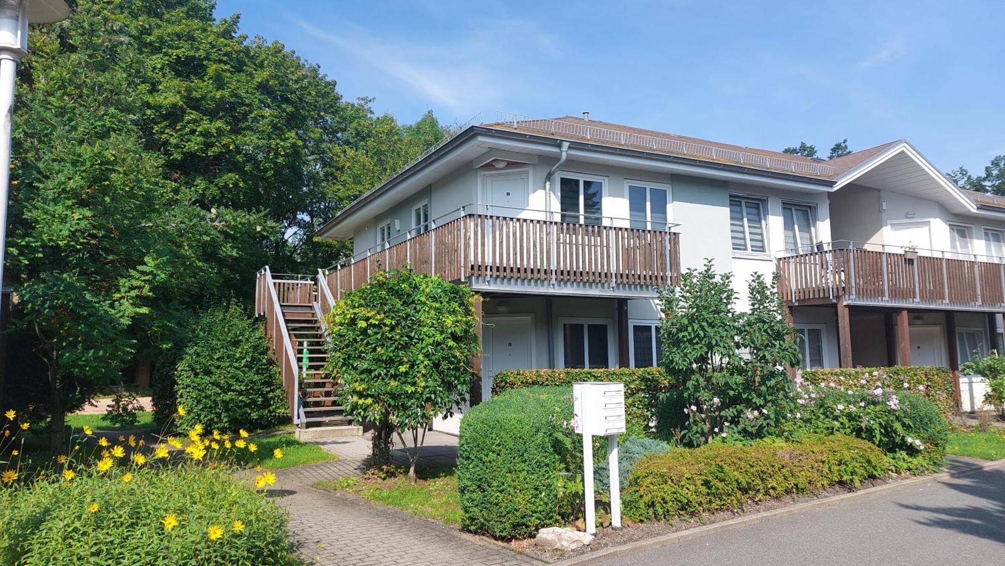 Ferienwohnung Am Stadtwald Freiberg Esterno foto